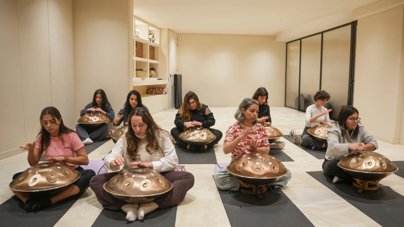 Handpan sound healing workshop