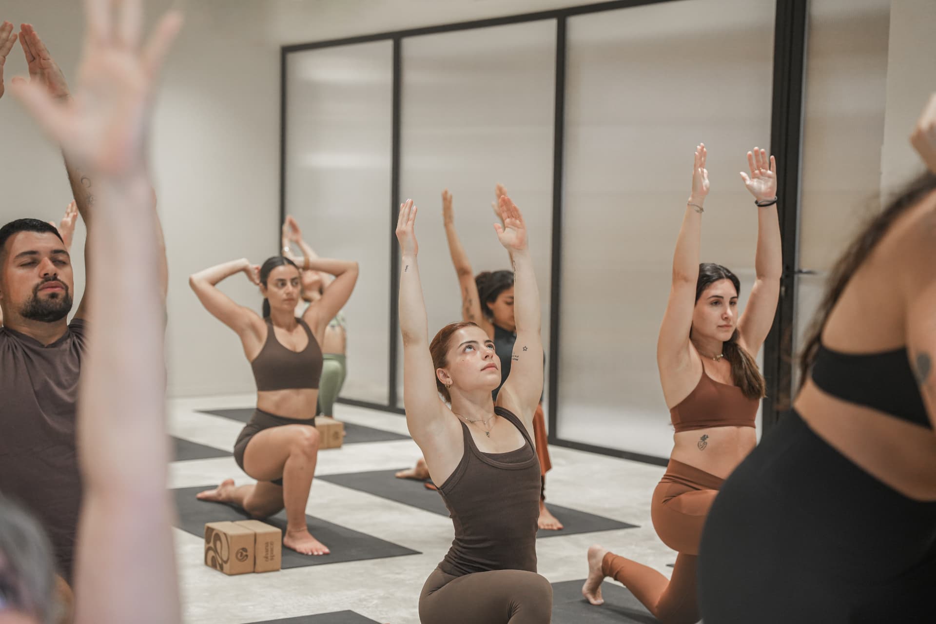 Ohana Yoga Academy group meditation